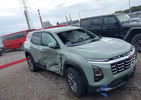 2025 Chevrolet Equinox Fwd Lt из США, поврежденный, VIN 3GNAXHEG2SL243150